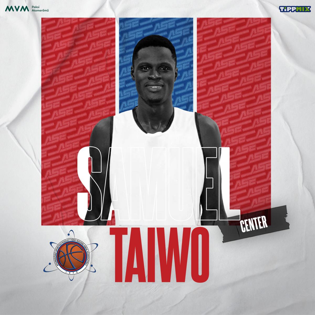 Samuel Taiwo érkezik